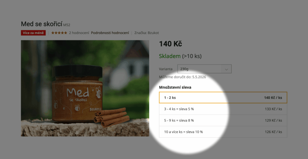 Doplňky pro e-shop